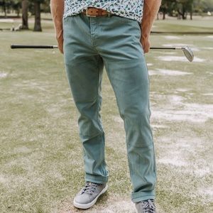 Taylor Stitch The Chore Pant, Ocean Boss Duck